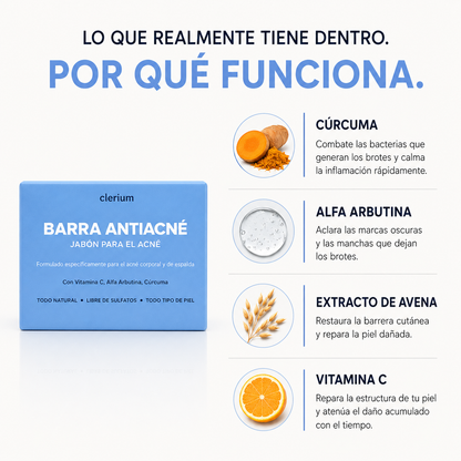 Barra Antiacné Clerium™
